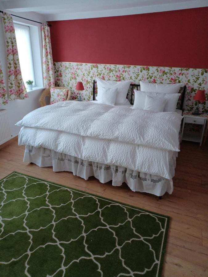 Ferienwohnung Teestube Wernigerode "Rose" Buitenkant foto