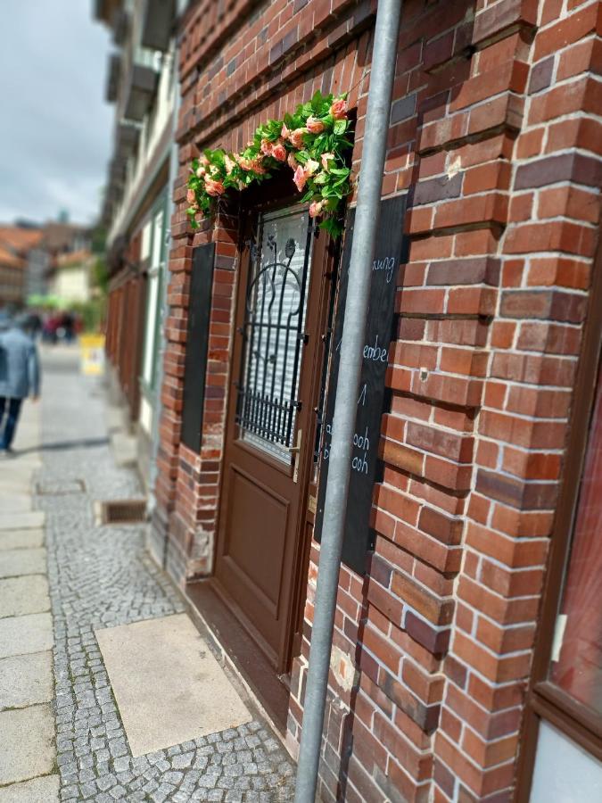Ferienwohnung Teestube Wernigerode "Rose" Buitenkant foto